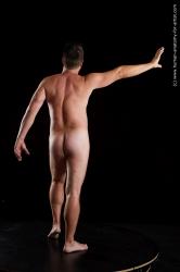 Nude Man White Standing poses - ALL Chubby Short Black Standing poses - simple Standard Photoshoot Realistic